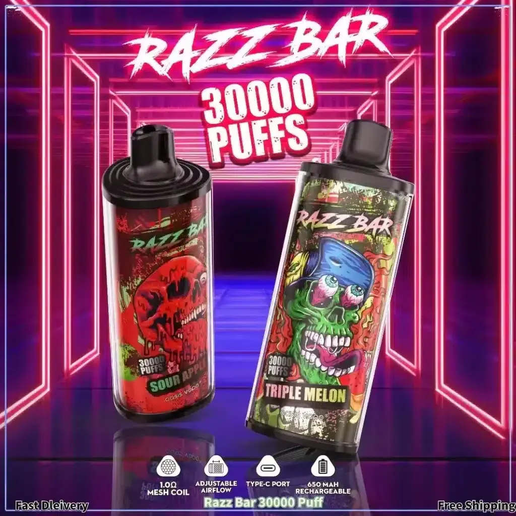 Razz Bar 30K (Blueberry Raspberry - Myrtille Framboise) — Marovibe