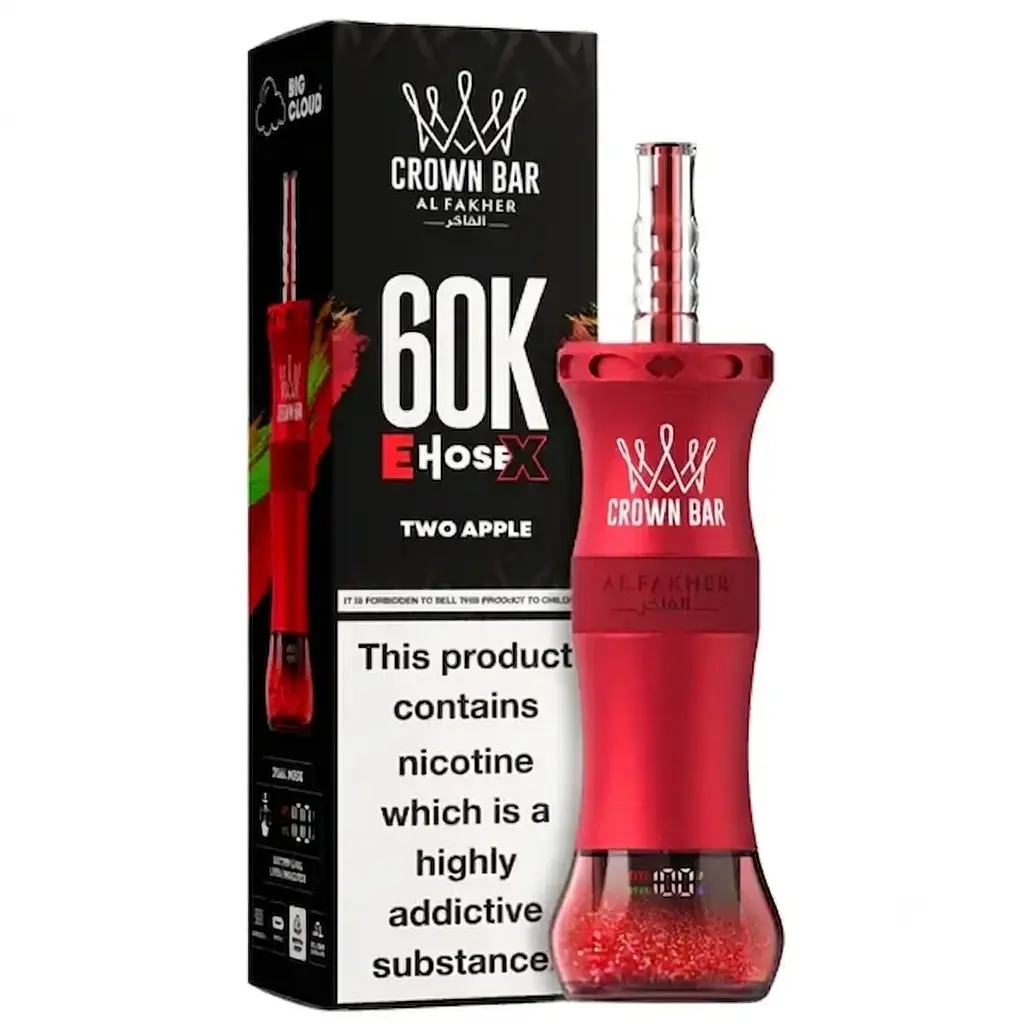 Al Fakher Crown Bar E Hose X – TWO APPLE